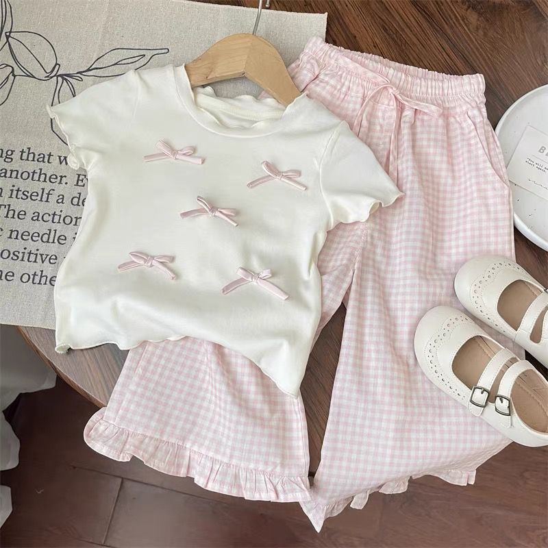 Baby Girl Clothing Zara - 아동 의류 세트 활 짧은 소매