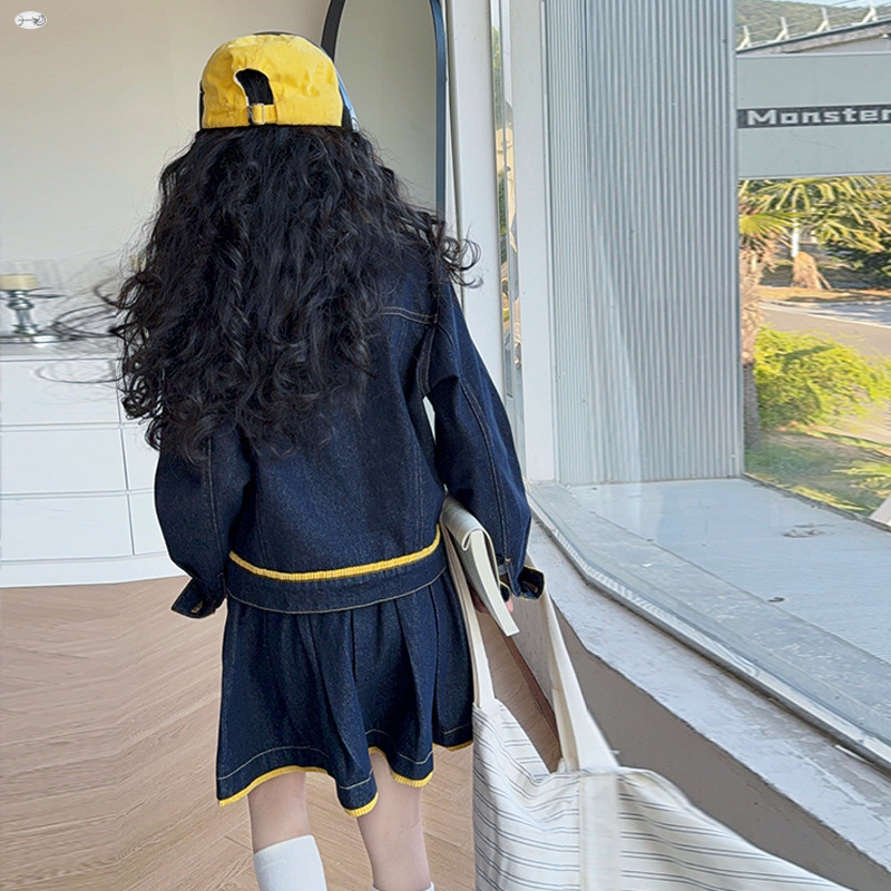 Baby Clothing Yellow - 십대 소녀들을 위한 트렌디한 노란색 라펠
