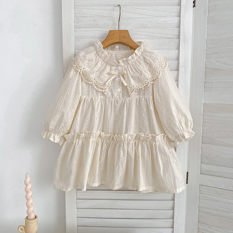 Baby Girl Clothing Zara - 원피스 프릴 트림 파티 공주 원피스,