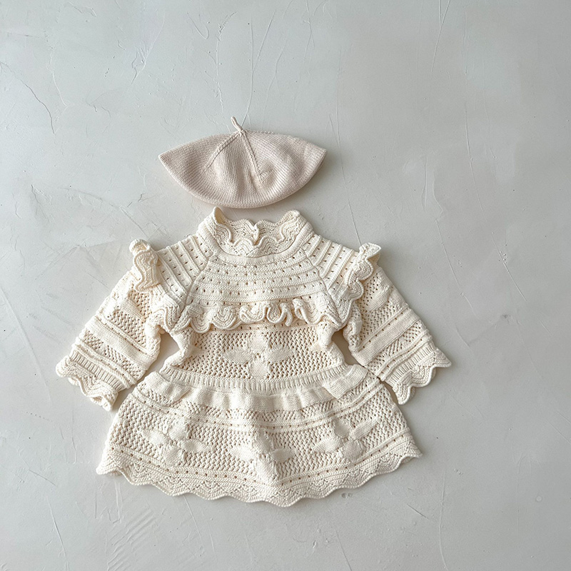 Baby Girl Clothing Zara - MILANCEL 2023 베이비 바디 슈트 니트