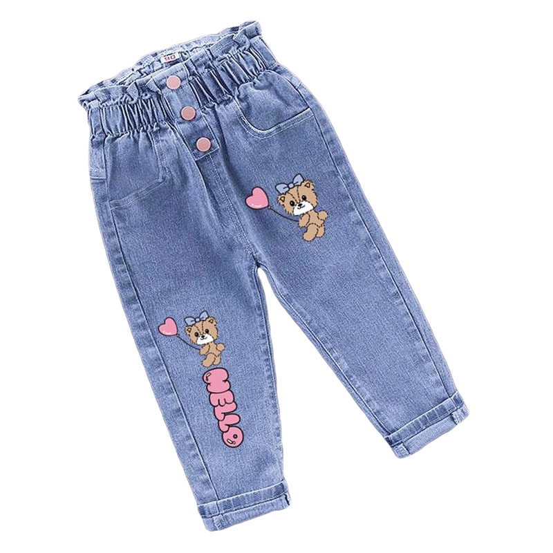 Baby Girl Clothing Zara - 겨울 아기 ​​소녀 플러시 데님 바지