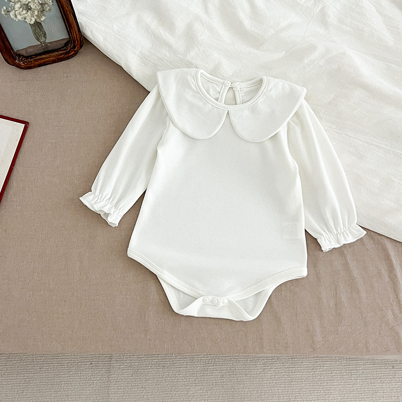 Baby Girl Clothing Zara - 여아용 자수 칼라 롬퍼, 유아 의류,