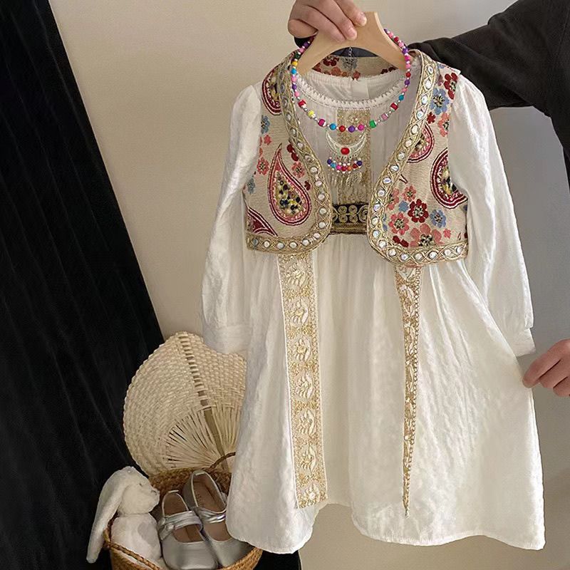 Baby Girl Clothing Zara - 여아용 원피스 세트, 민족 스타일 원피스,
