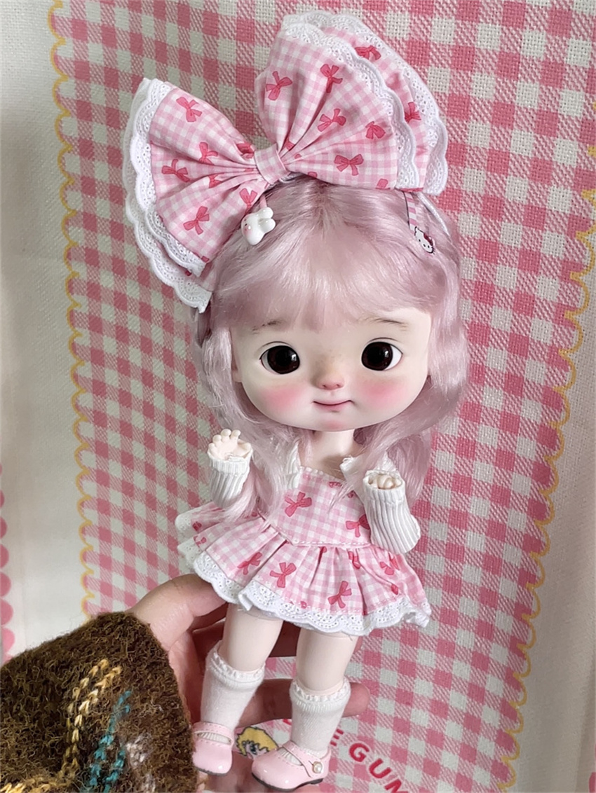 Baby Clothing Yellow - 다투디안 빅 보우 케이크 세트 BJD