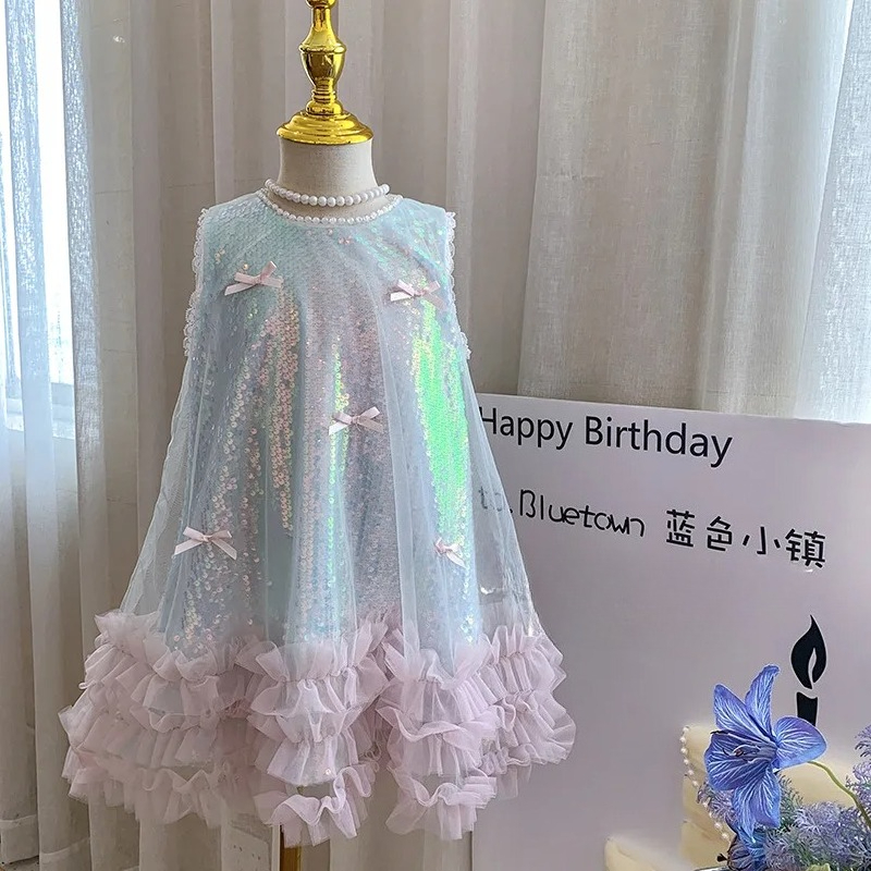 Baby Clothing High End - 고급 공주풍 여아 드레스 2026 신상