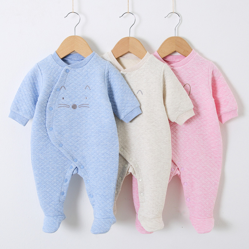 아기 면 롬퍼 옷 신생아 긴팔 유니섹스 우주복 파자마  - Baby Clothing Outlet 리뷰 및 가격