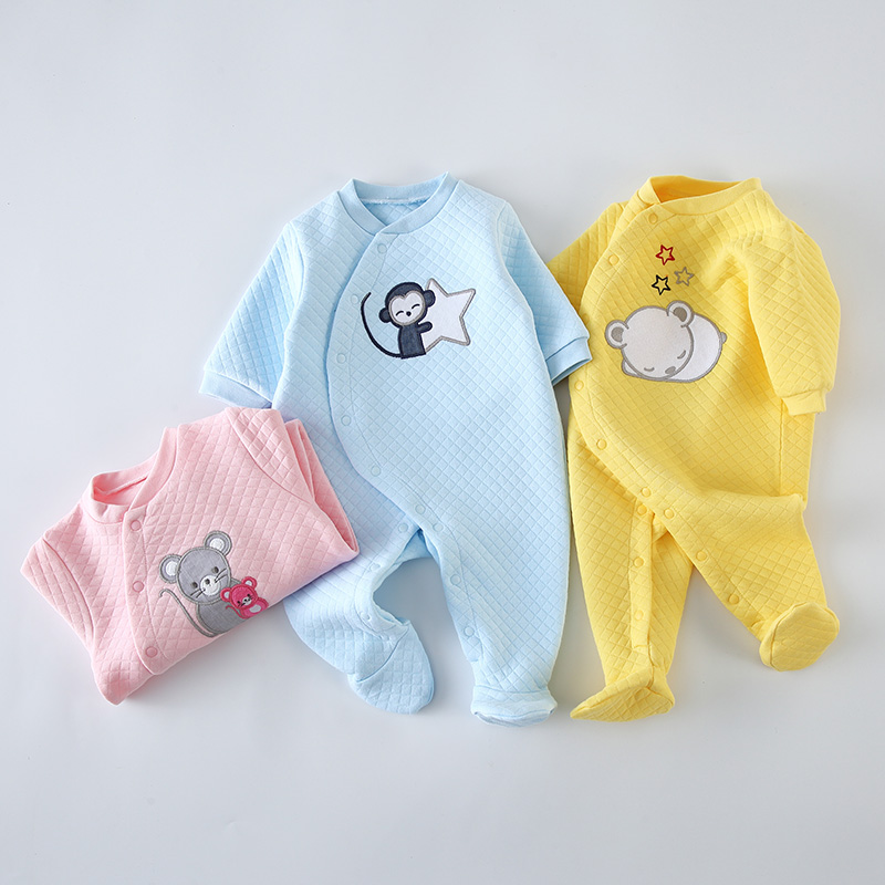 아기 면 롬퍼 옷 신생아 긴팔 유니섹스 우주복 파자마  - Baby Clothing Outlet 리뷰 및 가격