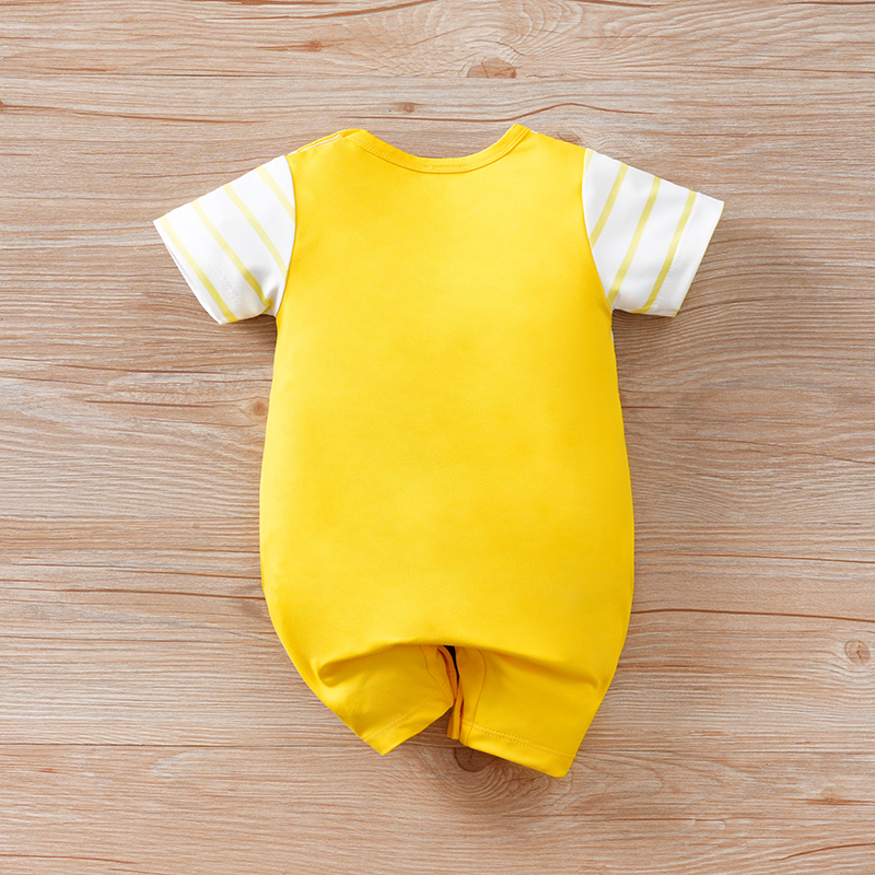 노란색 가짜 멜빵과 귀여운 동물 프린트 아기 의류 0- - Baby Clothing Yellow 리뷰 및 가격