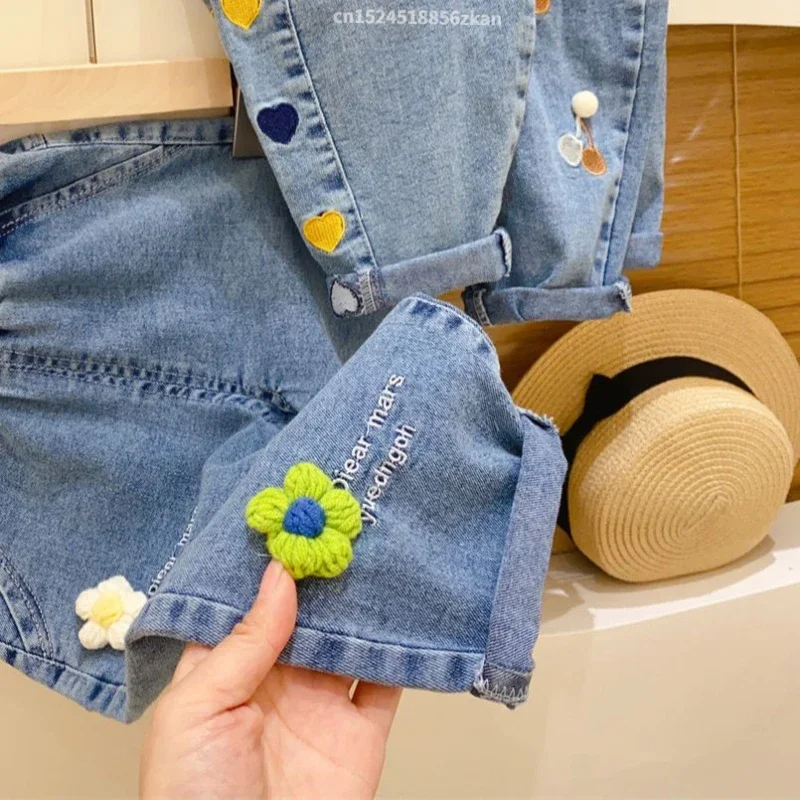 Ambroidered 꽃 소녀 청바지 아기 소년 키즈  - Baby Girl Clothing Zara 리뷰 및 가격