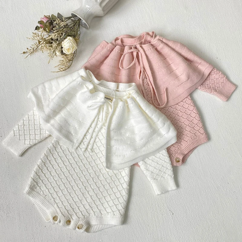 신생아 여아 바디 수트 + 숄 할로우 뜨게, 유아 여아 - Baby Clothing Outlet 리뷰 및 가격