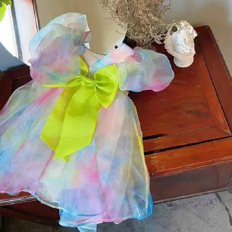 2025 여름 여아 드레스 아동복 아기 귀여운 의상 화 - Baby Clothing Yellow 리뷰 및 가격