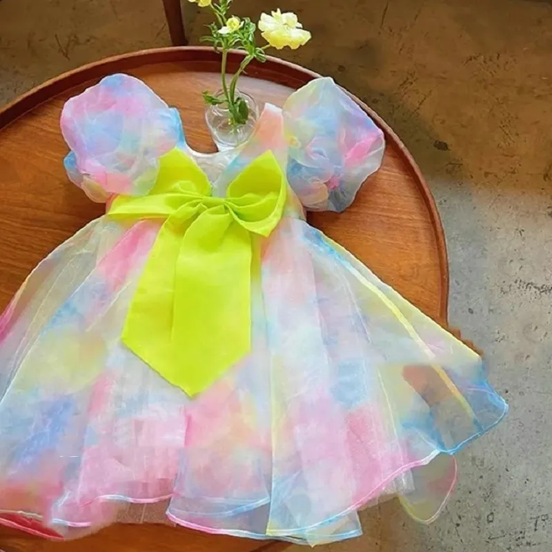 2025 여름 여아 드레스 아동복 아기 귀여운 의상 화 - Baby Clothing Yellow 리뷰 및 가격
