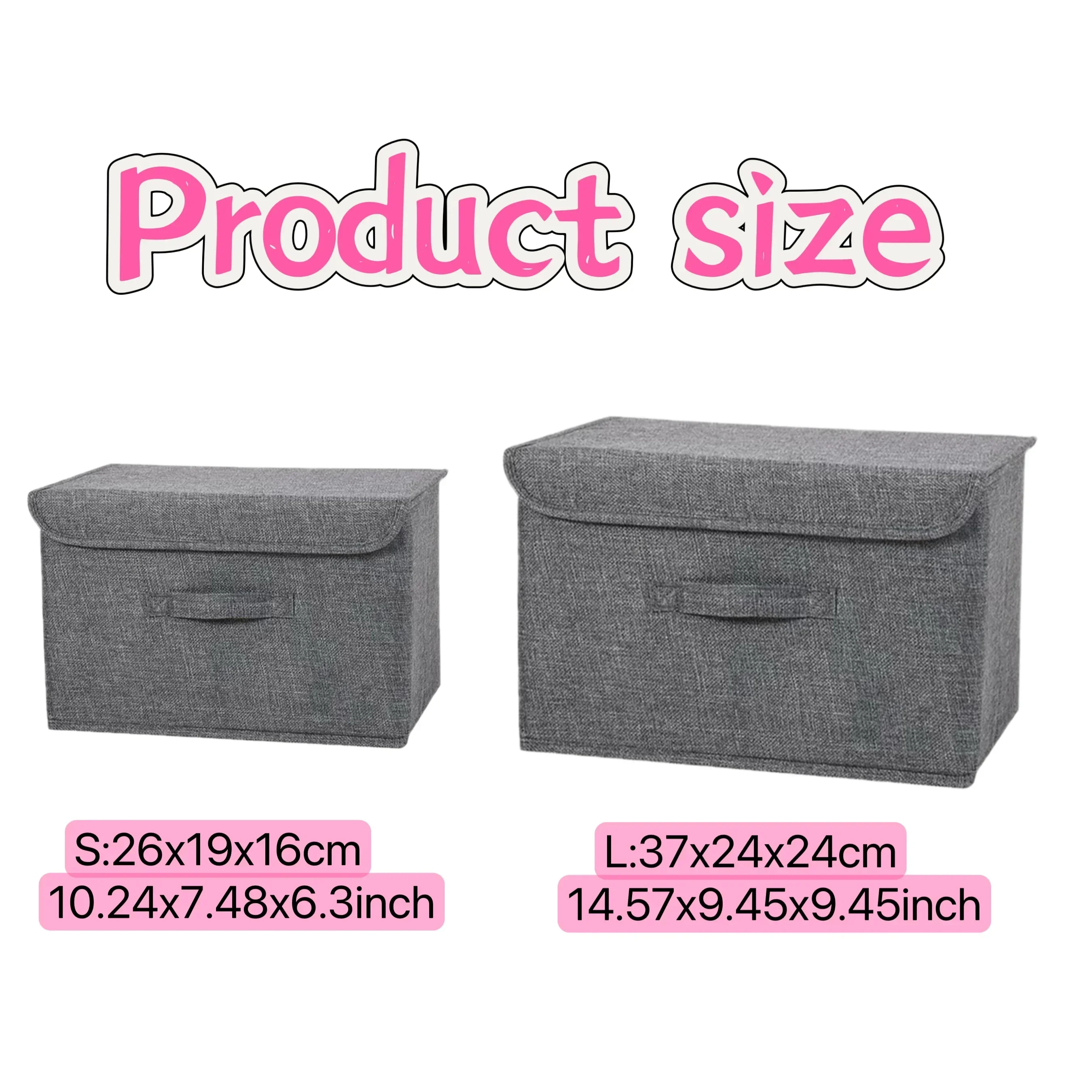 대용량 린넨 원단 수납 정리함 접이식 옷 수납 바구니  - Baby Clothes Organiser 리뷰 및 가격