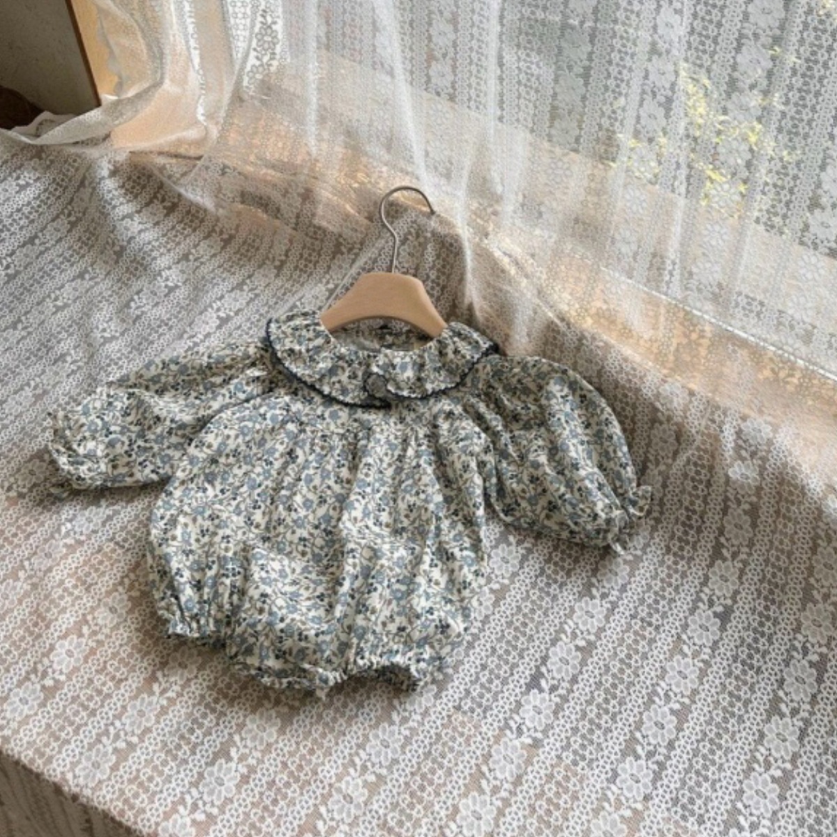 2026 봄 새 아기 소녀 긴 소매 꽃 무늬 바디 슈트 - Baby Clothing Outlet 리뷰 및 가격