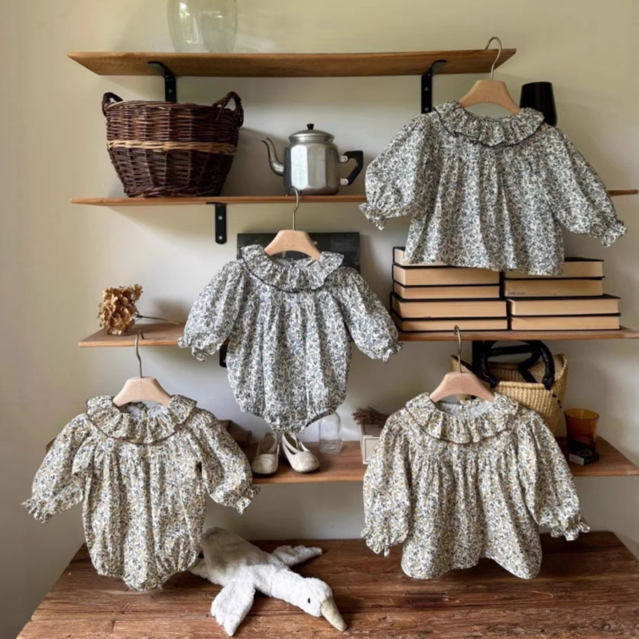 2026 봄 새 아기 소녀 긴 소매 꽃 무늬 바디 슈트 - Baby Clothing Outlet 리뷰 및 가격