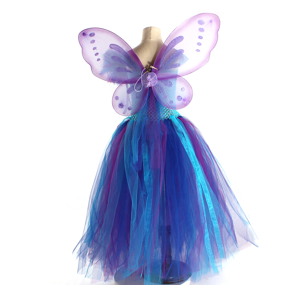 새로운 요정 공주 투투 드레스 날개와 지팡이 포함 생일 - Baby Tutu Skirt 리뷰 및 가격