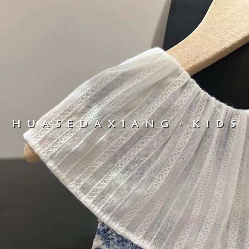 여아용 레트로 연잎 칼라 수묵화 탱크탑 스커트 플라워  - Baby Girl Clothing Zara 리뷰 및 가격
