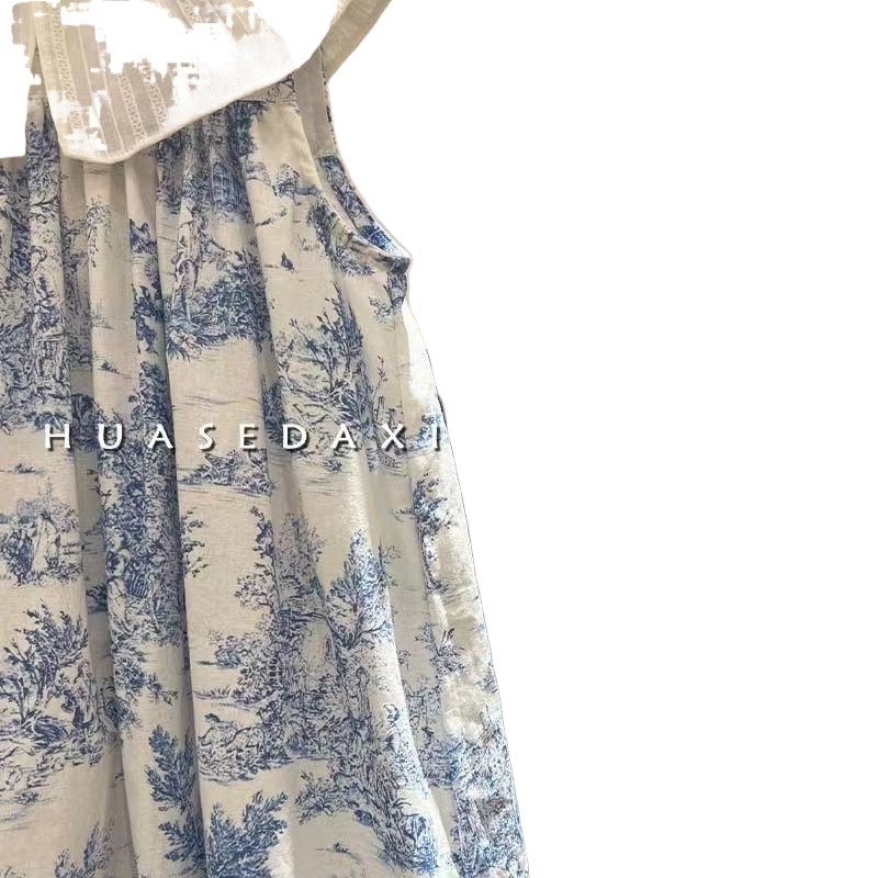 여아용 레트로 연잎 칼라 수묵화 탱크탑 스커트 플라워  - Baby Girl Clothing Zara 리뷰 및 가격