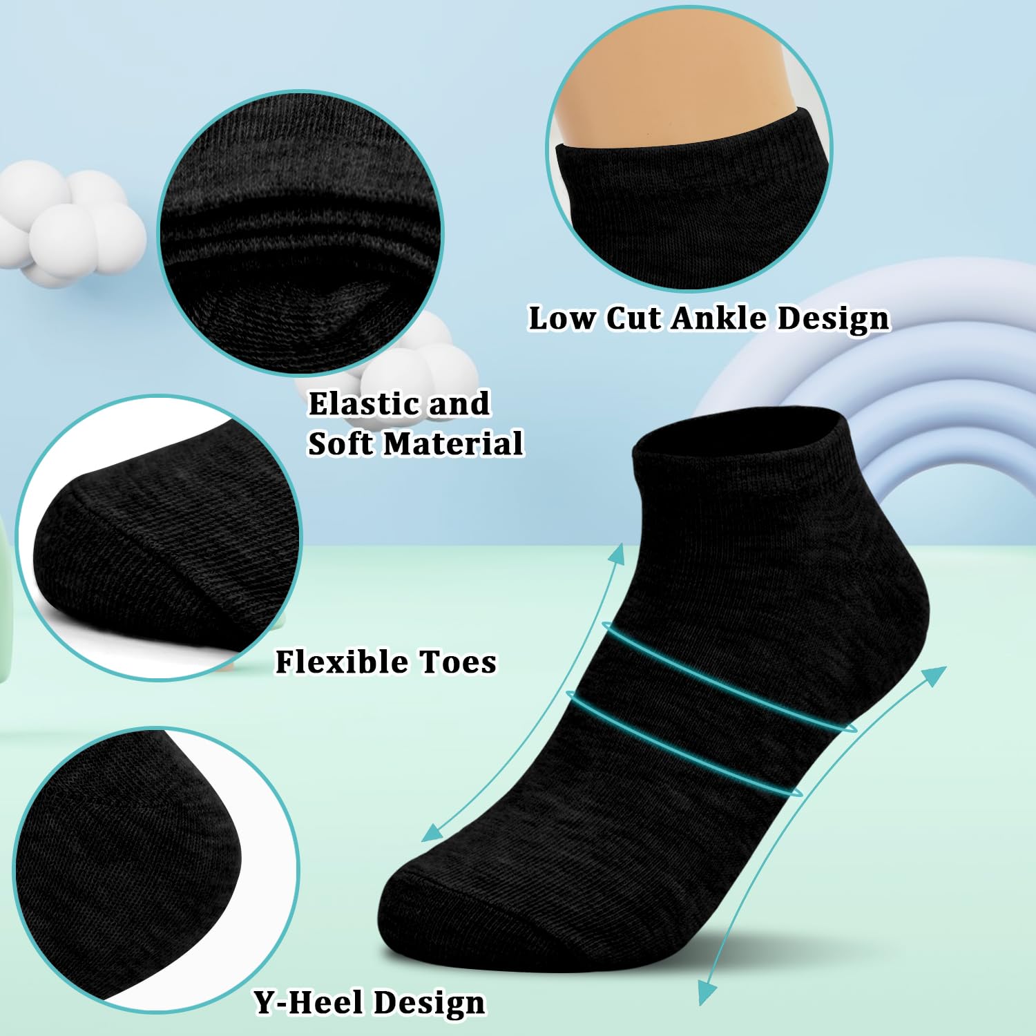 유아용 양말 30켤레, 남아 여아용 로우컷 양말 (1- - Toddler Sock Set 리뷰 및 가격