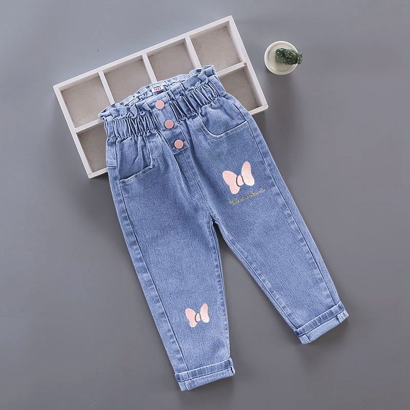 겨울 아기 ​​소녀 플러시 데님 바지 유아 어린이 만화 - Baby Girl Clothing Zara 리뷰 및 가격