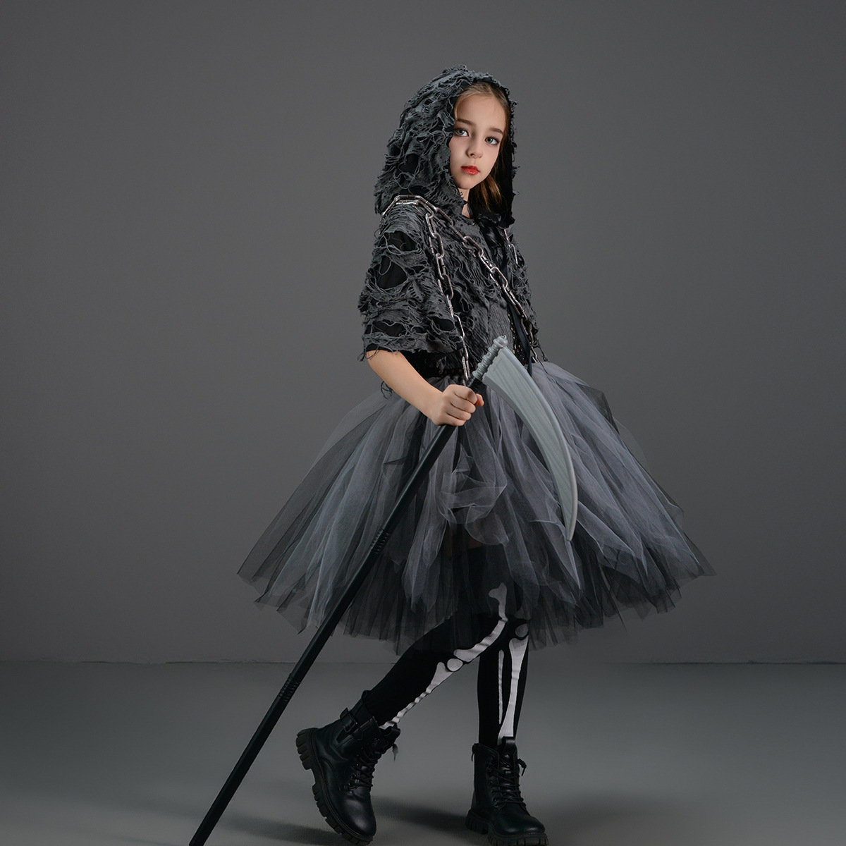 할로윈 죽음 의상 후드티 소녀 악마 역할놀이 튤 튜튜  - Baby Tutu Skirt 리뷰 및 가격