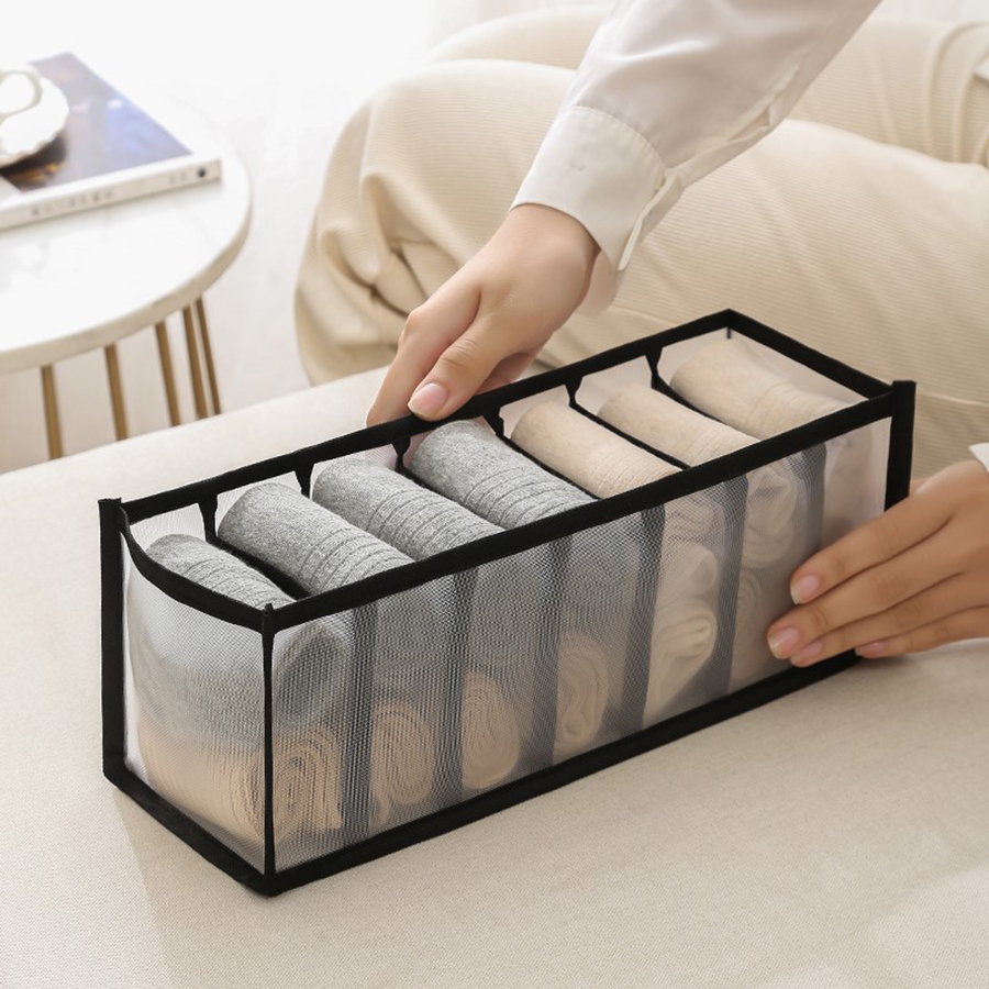 집 보관 상자 나일론 메쉬 아기 하이브 서랍 주최자 룸 - Baby Clothes Organiser 리뷰 및 가격