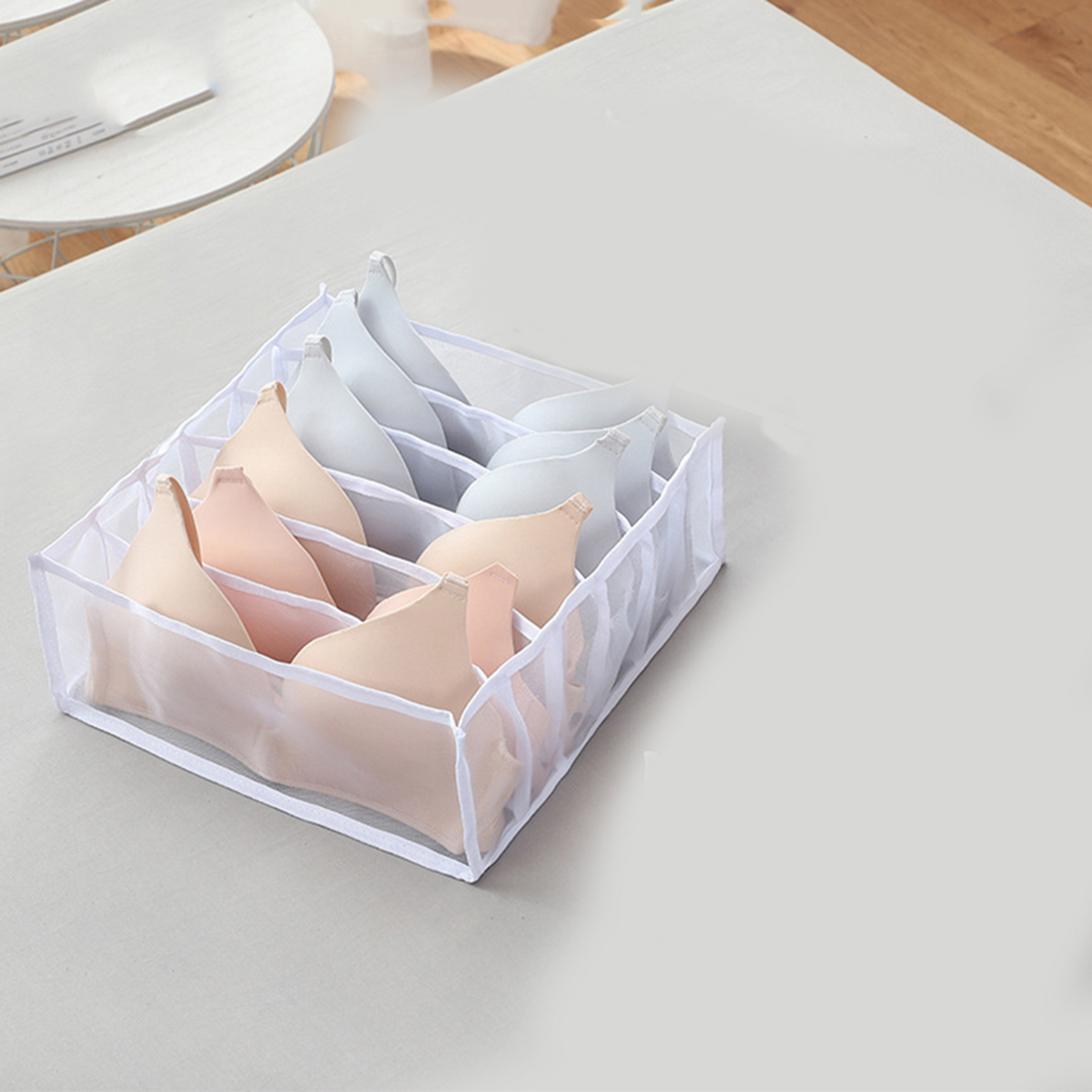 집 보관 상자 나일론 메쉬 아기 하이브 서랍 주최자 룸 - Baby Clothes Organiser 리뷰 및 가격