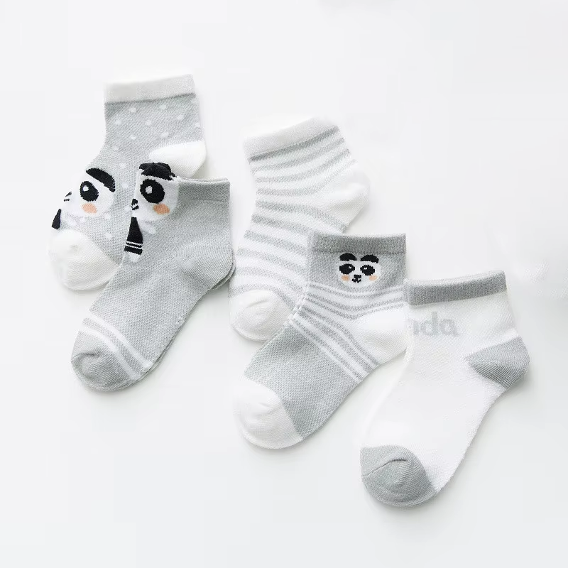 5 짝/몫 소녀 소년을위한 유아 아기 양말 여름 메쉬  - Toddler Sock Set 리뷰 및 가격