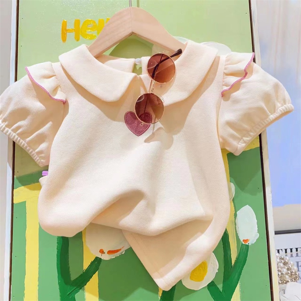 여름 새 아기 소녀 패션 의류 세트 자수 하트 패턴 티 - Baby Girl Clothing Zara 리뷰 및 가격