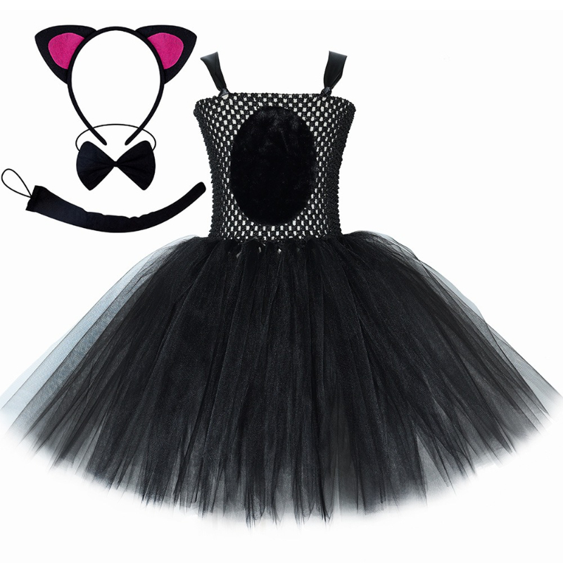 블랙 팬서 고양이 튜튜 드레스 코스튬 할로윈 카니발 파 - Baby Tutu Skirt 리뷰 및 가격