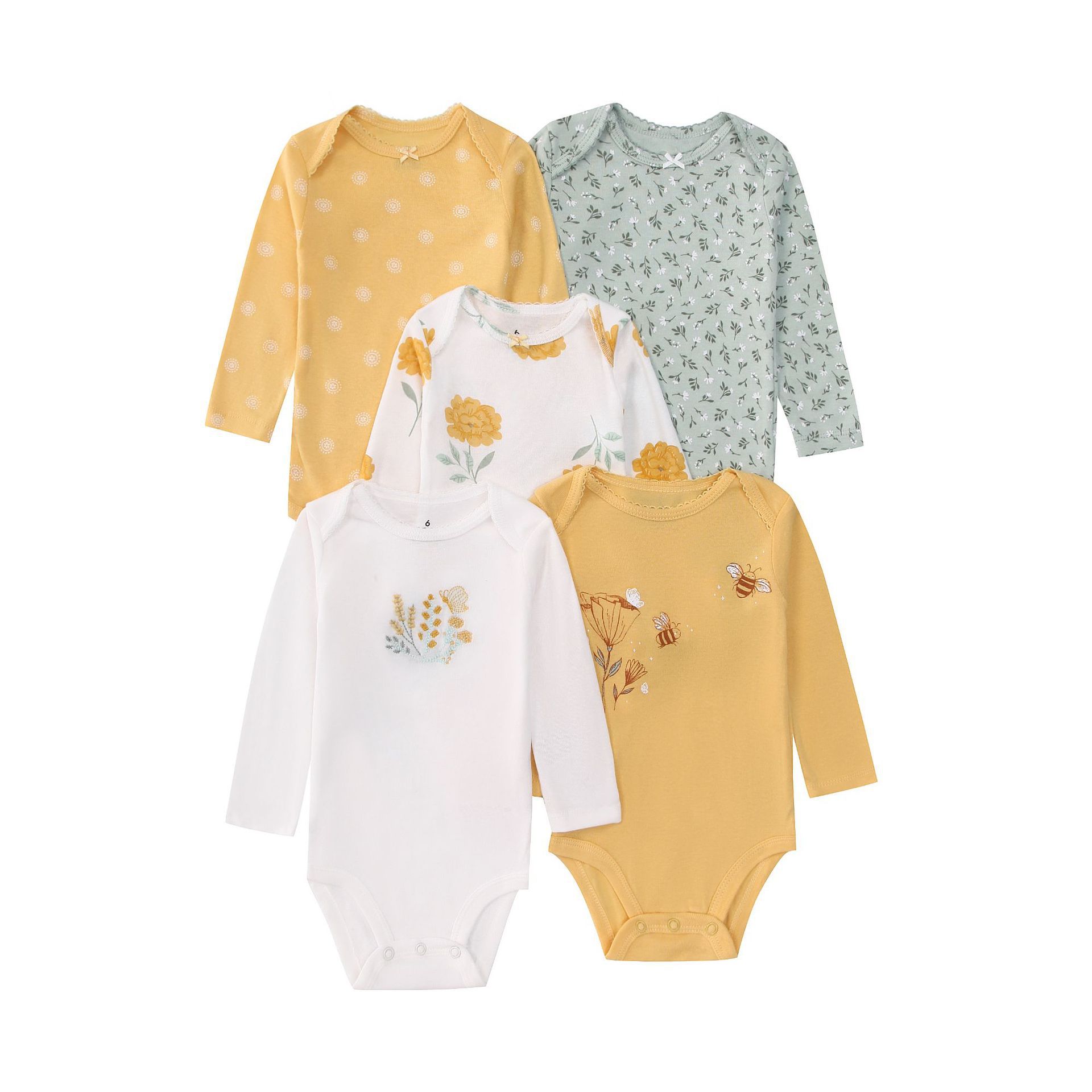 5PCS 신생아 유아 아기 바디 슈트 긴 소매 만화 동 - Baby Clothing Outlet 리뷰 및 가격