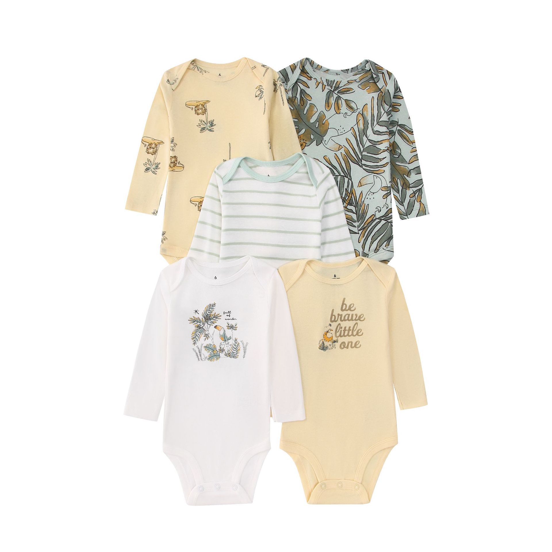 5PCS 신생아 유아 아기 바디 슈트 긴 소매 만화 동 - Baby Clothing Outlet 리뷰 및 가격
