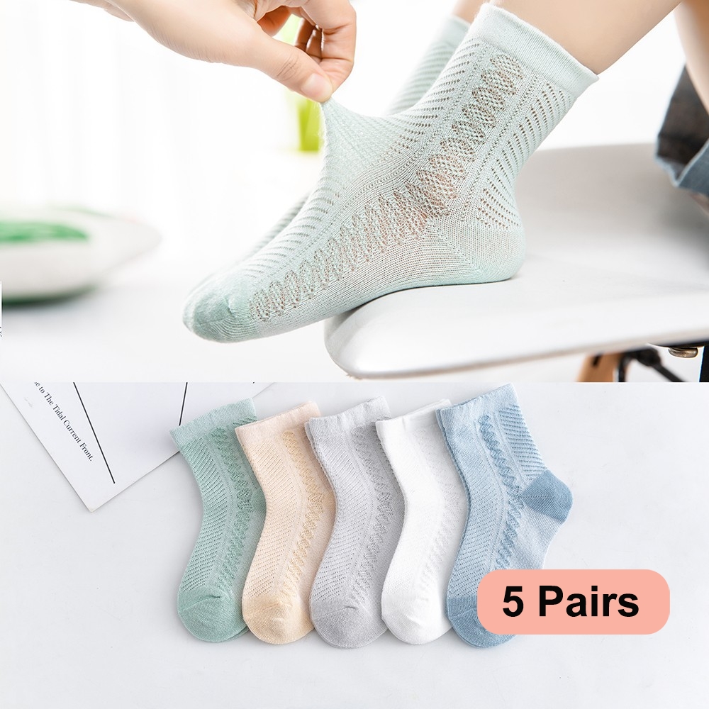 5 짝/몫 2018 새로운 아기 소년 소녀 양말 가을  - Toddler Sock Set 리뷰 및 가격