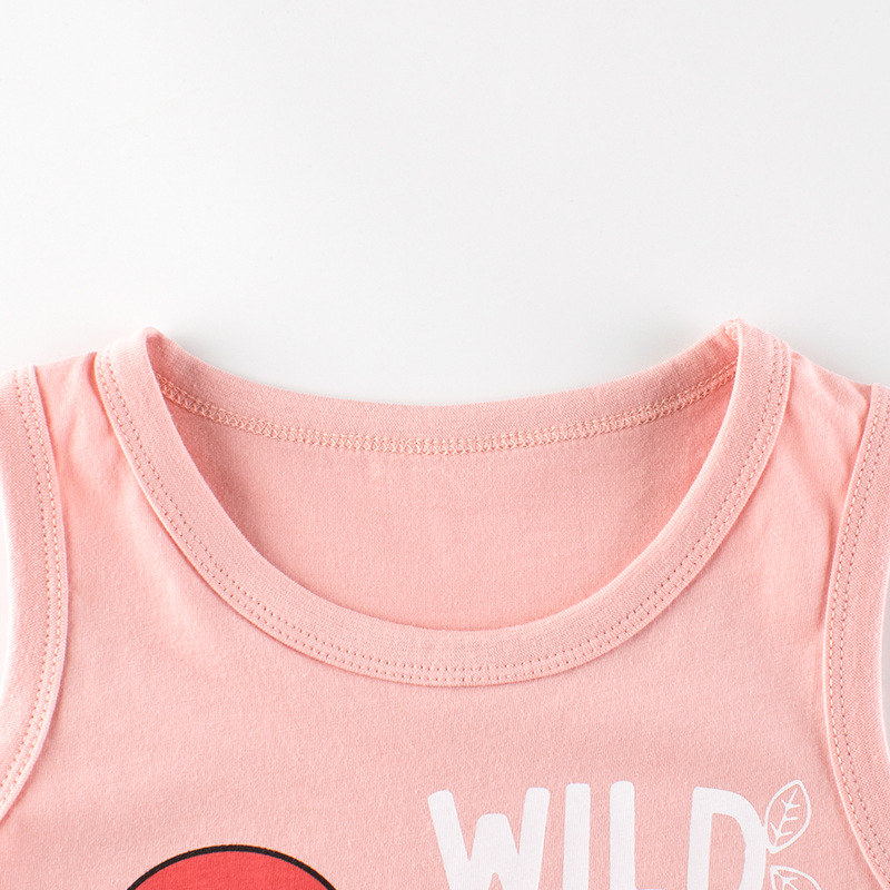2023 여름 여아용 어린이 조끼, 100% 코튼 공룡 - Baby Clothing Deals 리뷰 및 가격